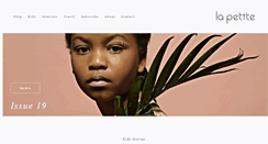Desktop Screenshot of lapetitemag.com
