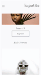 Mobile Screenshot of lapetitemag.com